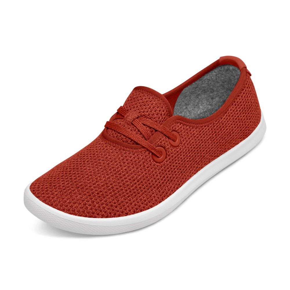 Allbirds Men\'s Boat Shoes Red - Tree Skippers - 31564NRMB